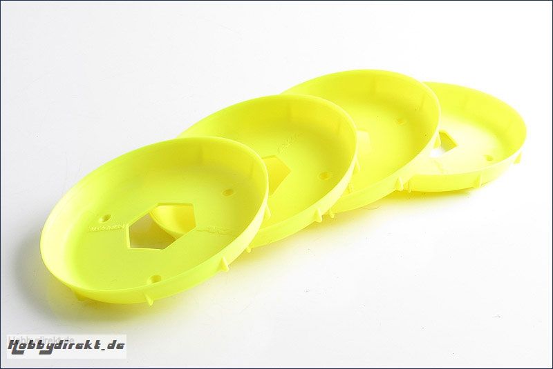 Wheel Stiffener for EVO Wheel Yellow (4) Kyosho 34003Y