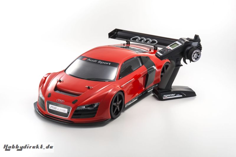 INFERNO GT2 VE RACE SPECS AUDI R8 LMS ROT Kyosho 34102B