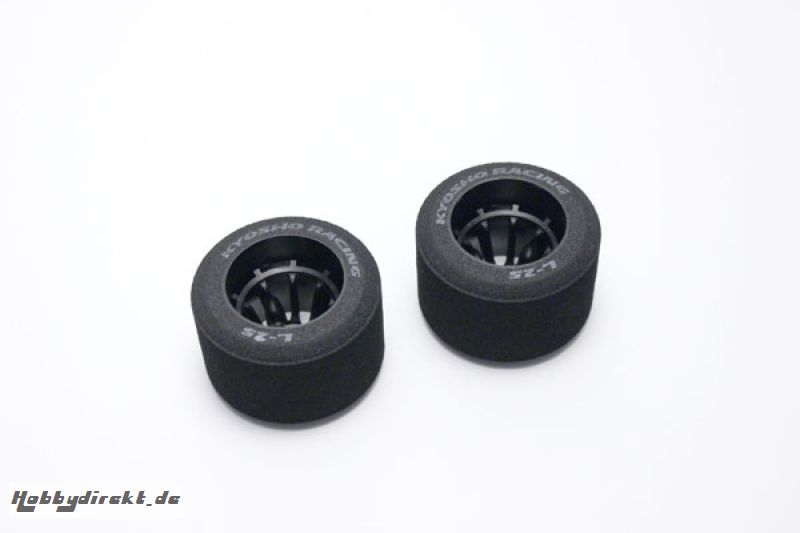 REIFENSATZ HINTEN L-25 PLAZMA LM (2) Kyosho 37502