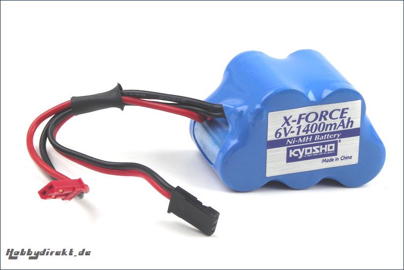 Akku 6.0V 1400mAh X-Force NiMH Kyosho 71163