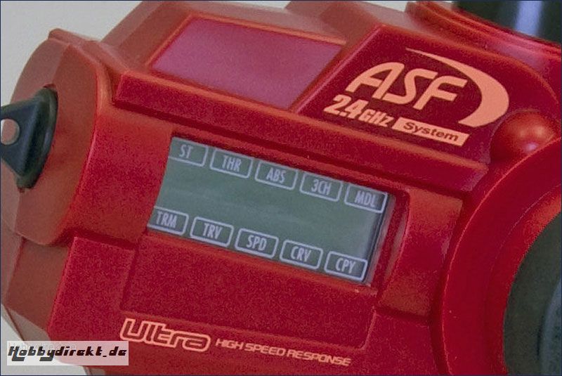 Sender Perfex EX-5UR ASF 2.4GHz, rot Kyosho 82012R