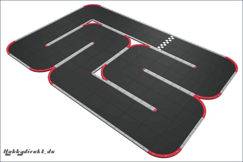 Rennbahnset Mini-Z Urethane 50, Erw. Kyosho 87051-01