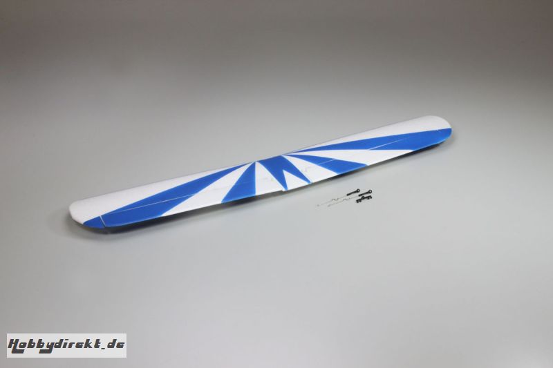 TRAGFLAECHE MINIUM CLIPPED WING BLAU Kyosho A0752-11CBL