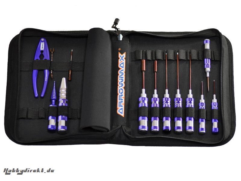 AM TOOLSET FOR 1:10 OFFROAD (13PCS) WITH TOOLS BAG Kyosho AM199411