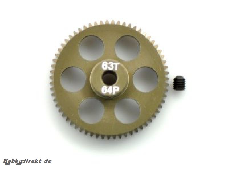 PINION GEAR  64P 63T 7075 HARD Kyosho AM364063