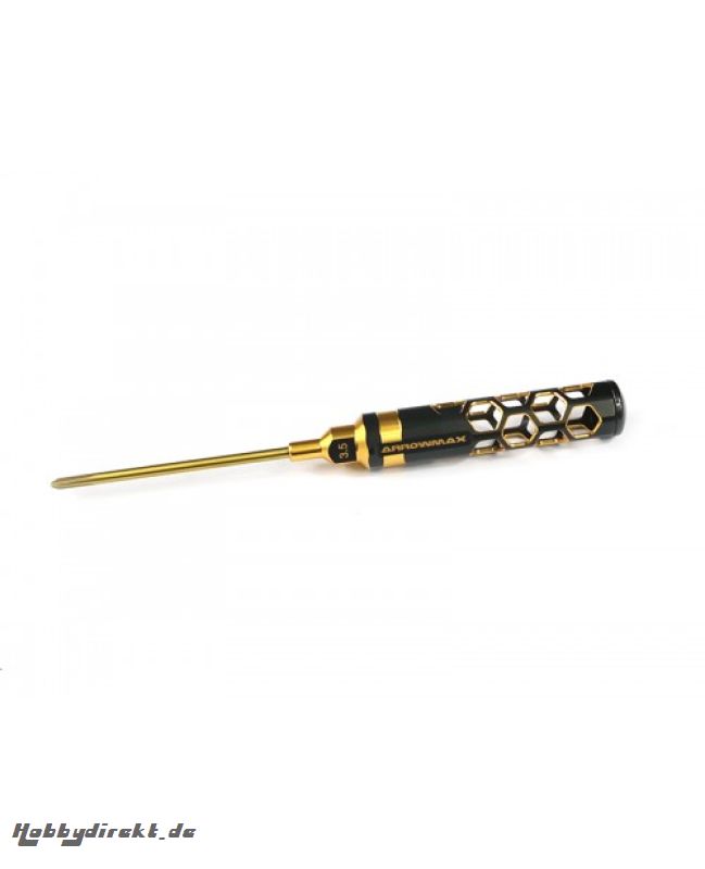 PHILLIPS SCREWDRIVER 3.5 X 100MM SCHWWRZ GOLD Kyosho AM440136BG