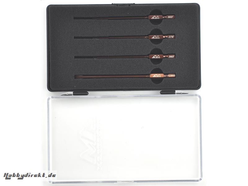 POWER TOOL TIP SET 4 PIECES WITH PLASTIC CASE Kyosho AM500801