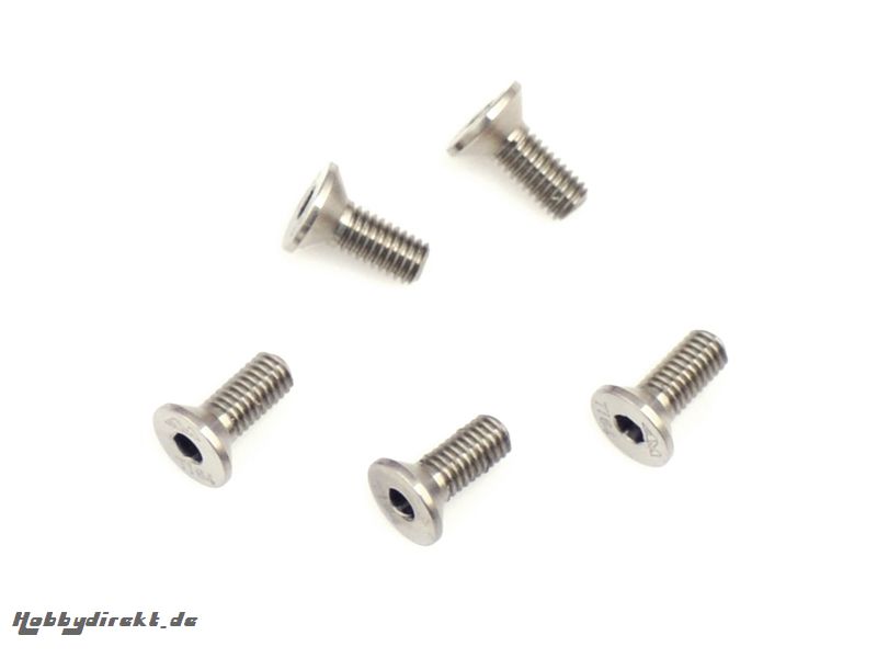 TITANIUM SCREW ALLEN COUNTERSUNK M3X8 (5) Kyosho AM640003