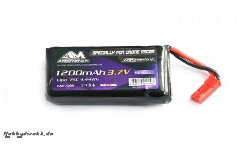 DRONE RACER LIPO 1200 - 3.7V PACK - ARROWMAX Kyosho AM700990