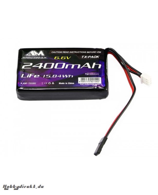 ARROWMAX LIFE FUTABA 2400  (6.6 V) Kyosho AM700992