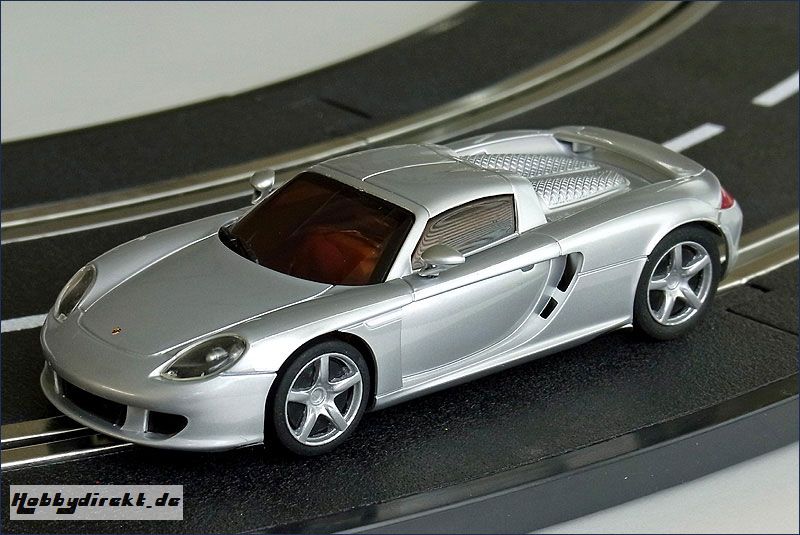 Slotcar PORSCHE CARRERA GT silber Kyosho D1431030401