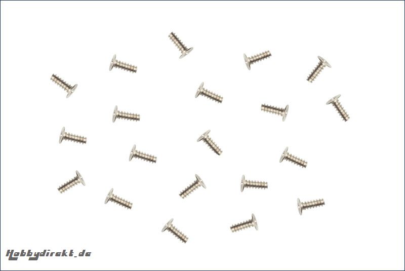 Schrauben M1,2x3,5, silber (20) Kyosho DN-019