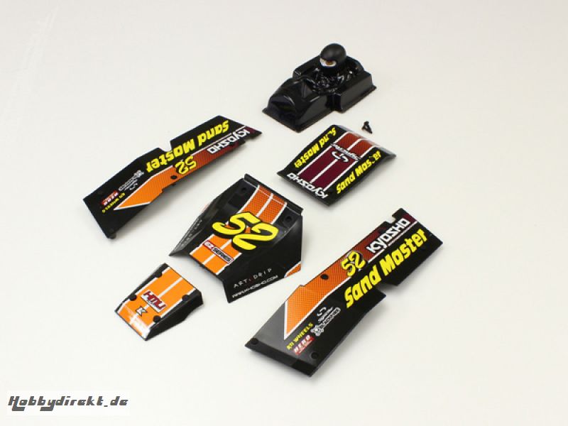 Karosserieteile schwarz Kyosho EZ005BKKY 1-EZ005BKKY