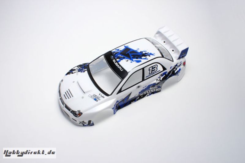 KAROSSERIE 1:10 SUBARU IMPREZA KX1 (FAZER VE-X)  LACKIERT Kyosho FAB102