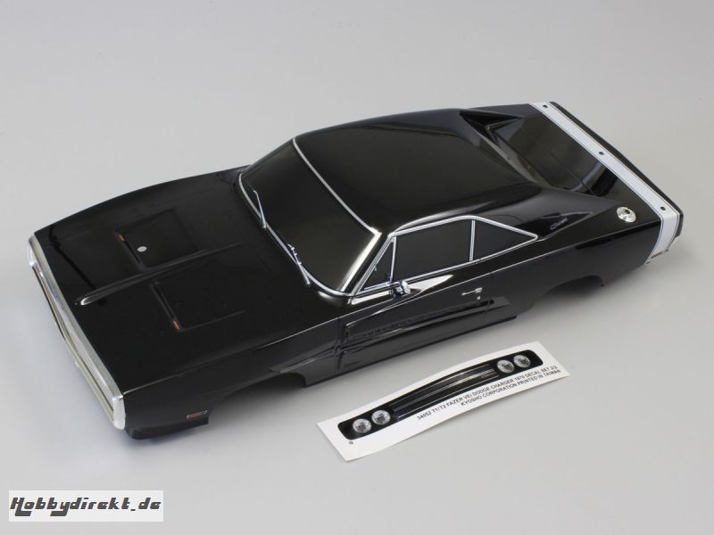 KAROSSERIE FAZER DODGE CHARGER 1970 (T2-SCHWARZ) Kyosho FAB404