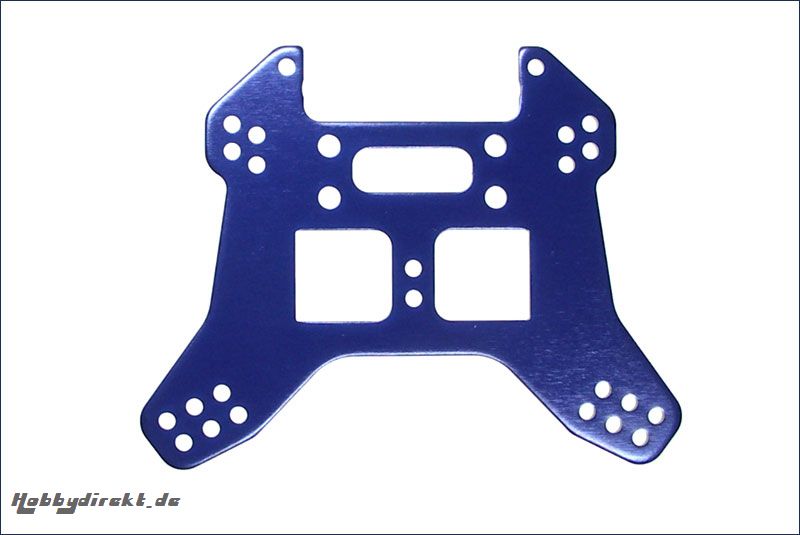 Daempferbruecke hinten, blau, MP 7.5 Kyosho IF-120BL