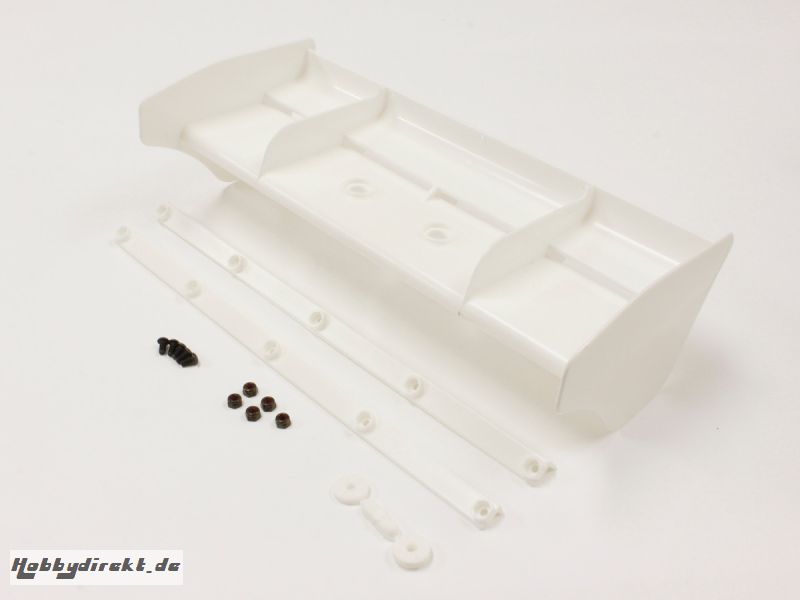 HECKSPOILER 1:8 INFERNO MP9 TKI4 - NYLON - WEISS Kyosho IF491W