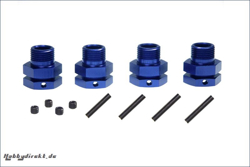 Radmitnehmer mittel, blau (4) Kyosho IFW-327BL