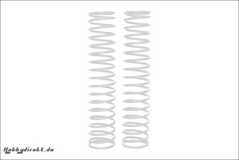 Feder lang weiss MP 7.5 (2) Kyosho IFW-33W