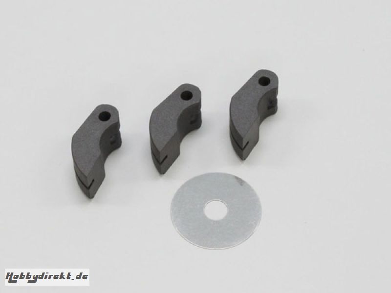 KUPPLUNGSBACKEN FUER 3 BACKEN 1:8 KUPPLUNG (CARBON) Kyosho IFW52B