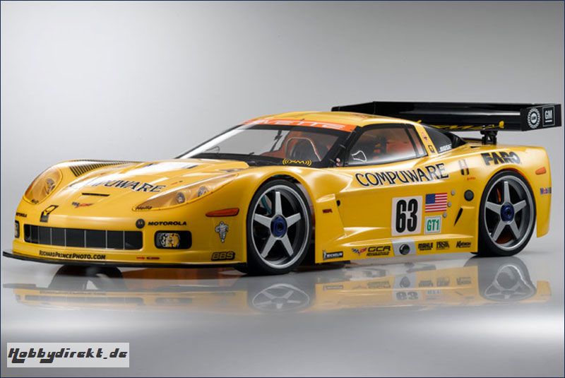 Karosserie 1:8 Chevrolet Corvette C6-R,l Kyosho IGB-102