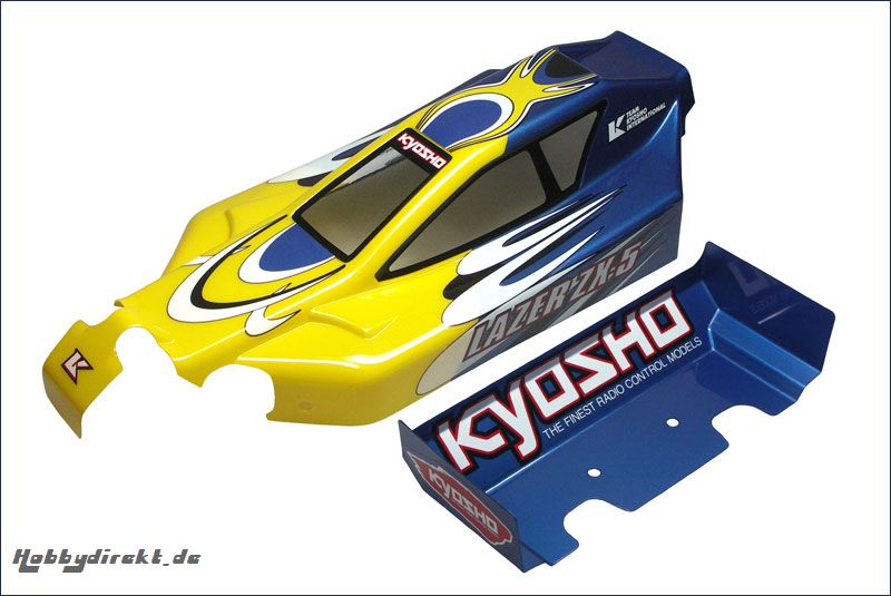 Karosserie 1:10 LAZER ZX-5, gelb Kyosho LAB-102