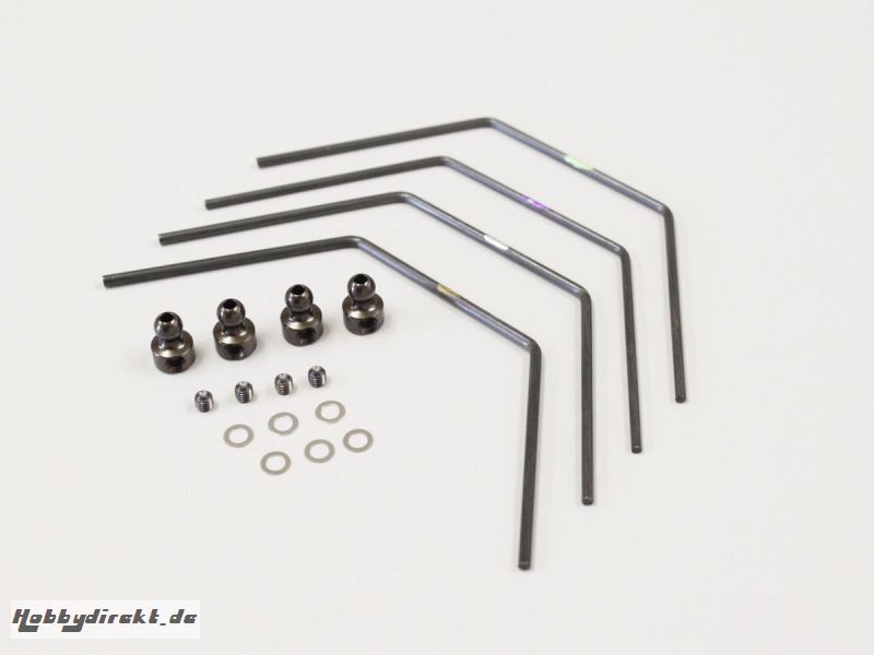 STABILISATOR SET ZX6 - 1.7-1.8-1.9-2.0 Kyosho LAW57