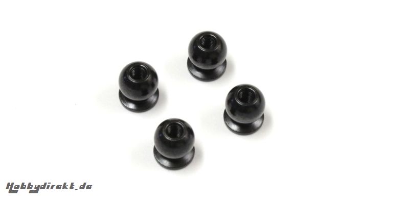 KUGELN 7.8MM ANGEFLANSCHT (3MM) MAD CRUSHER (4) Kyosho MA337