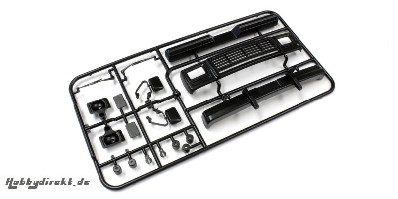 VERSCHLEISSTEILE KAROSSERIE MAD CRUSHER (SCHWARZ) Kyosho MAB073-01BK