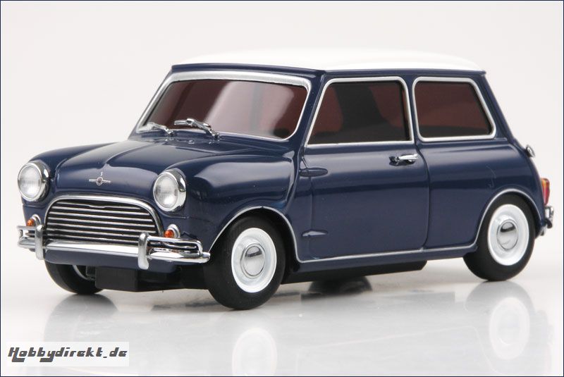 Karosse 1:24 MZ Lit Mini-Cooper, blau Kyosho MCG-03-BL