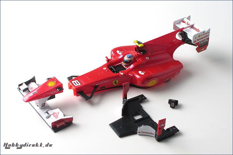 Karosserie 1:24 Ferrari F10 No.8 Kyosho MFB-43