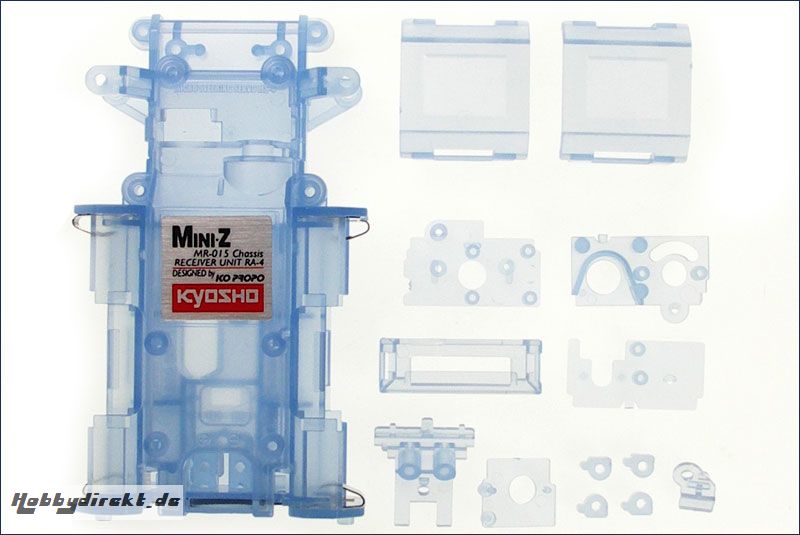 Chassis MR-015, blau-transparent Kyosho MZF-151-CB