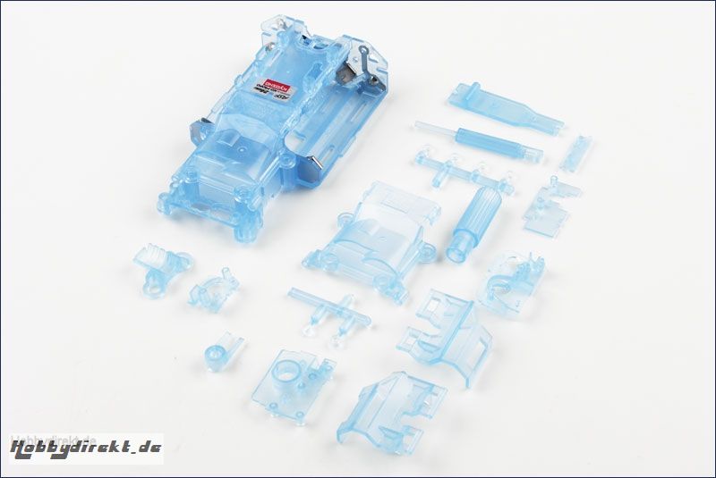 Chassis MR-03, blau-transparent Kyosho MZF-401-CB