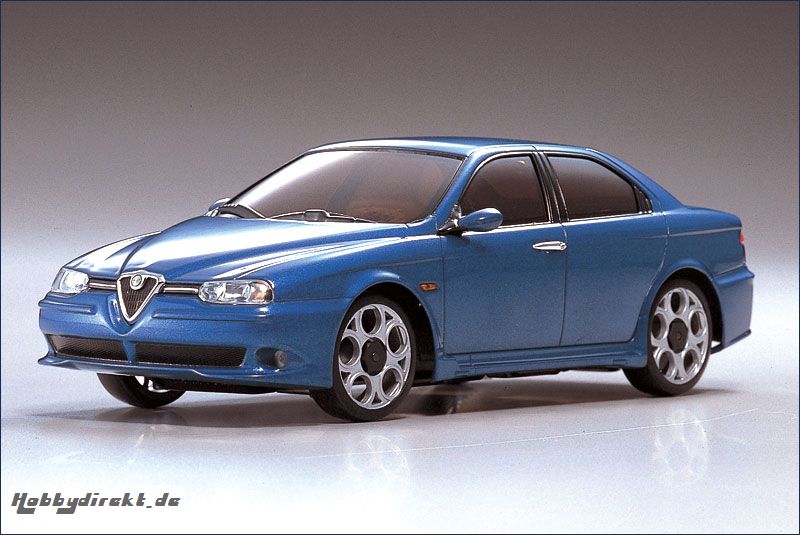 Karosse 1:24 MR-015 Alfa 156 GTA, blau-m Kyosho MZG-106-MB