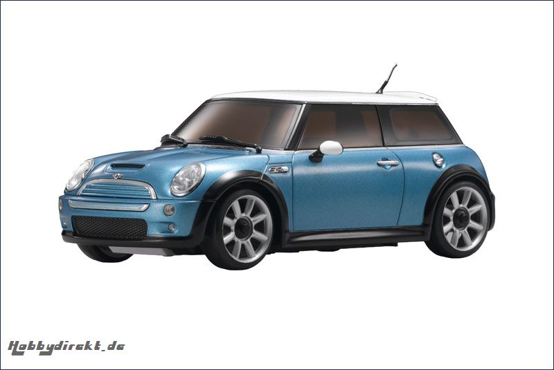 Karosse 1:24 MR-015 Mini Cooper S,blaum. Kyosho MZG-108-MB