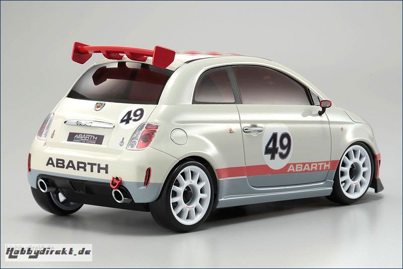 Karosse 1:24 MR-03Abarth 500 Ass. Corse Kyosho MZP-128-IW