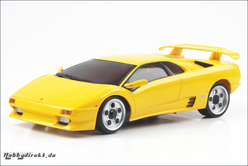 Karosse 1:24 MR-02 Lamb. Diablo, gelb Kyosho MZP-202-Y