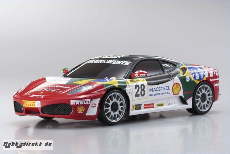 Karosse 1:24 MR-03 Ferrari F430Challenge Kyosho MZP-312-BS