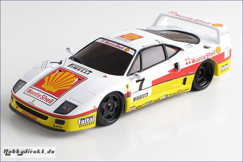 Karosse 1:24 MR-03 Ferrari F40 Competiz. Kyosho MZP-321-MS