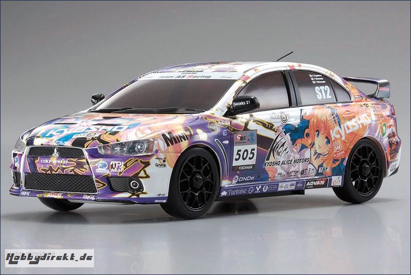 Karosse 1:24 MA-010 ALICE LANCER Evo X Kyosho MZP-409-A