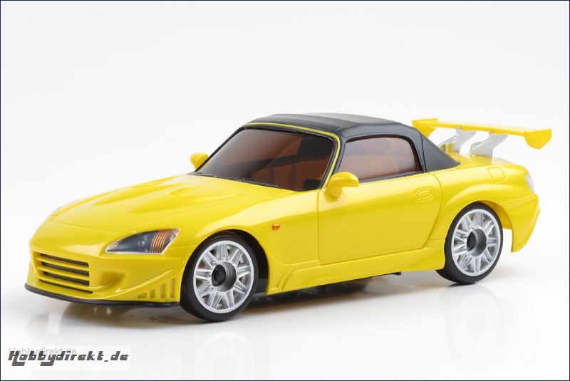 Karosse 1:24 MR-03 Veilside S2000 gelb-m Kyosho MZP-45-MY