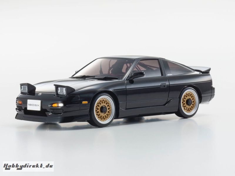 AUTOSCALE Mini-Z NISSAN 180SX AERO KIT SCHWARZ (MA020) Kyosho MZP432BK