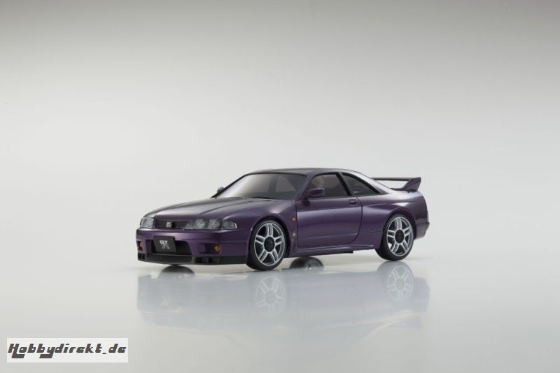 AUTOSCALE Mini-Z NISSAN SKYLINE GTR R33 V-SPEC LILA MA020 Kyosho MZP438PU