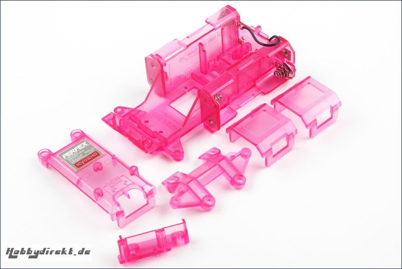 Chassis Mini-Z, purpurrot-transparent Kyosho MZW-11CP