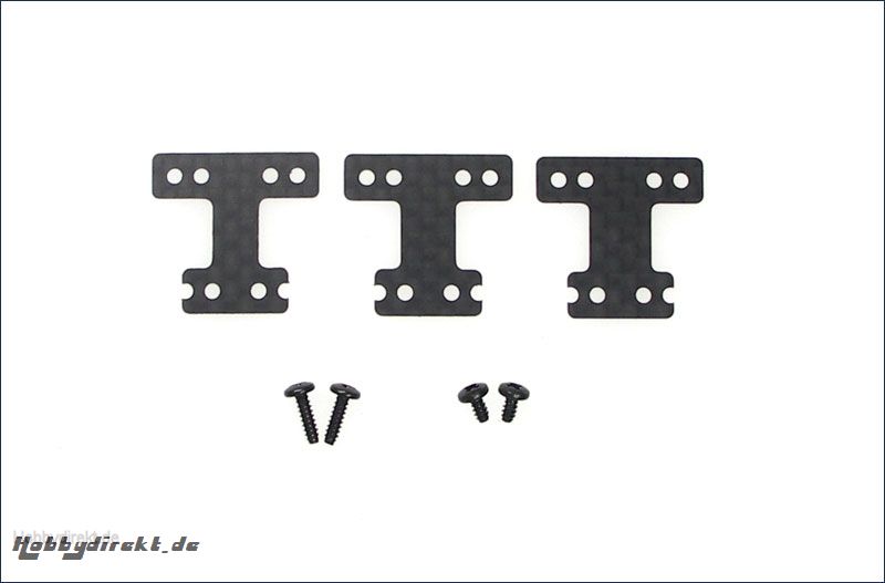 Aufhaengungsplatte CFK, MR-015/02MM Kyosho MZW-205