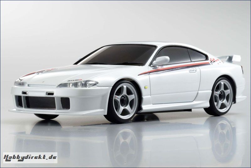 Karosse 1:24 MR-015 NISMO Silvia, pearl Kyosho MZX-124-PW