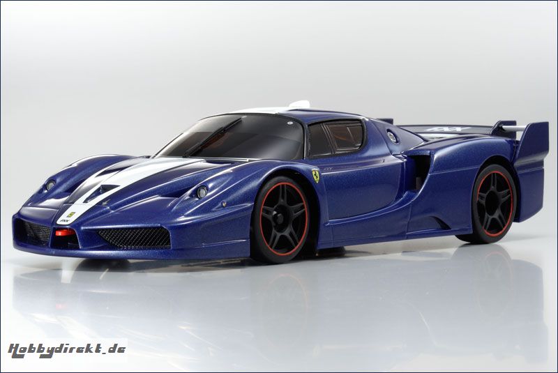 Karosse 1:24 MR-02 Ferrari FXX, blau-met Kyosho MZX-211-MB