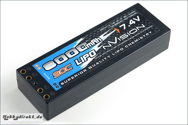 nVision Factory Pro 2S 8000mAh Doppelbu Kyosho NVO1113