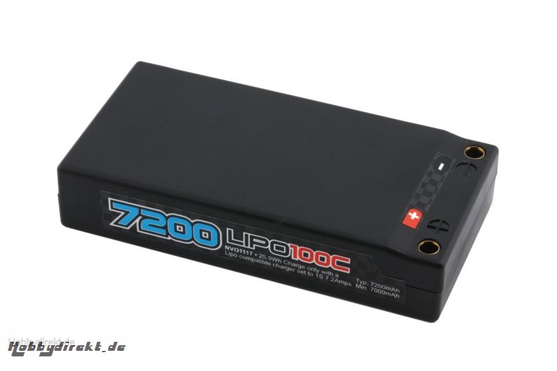 nVision Factory Pro Lipo 7200 100C 3.7V Kyosho NVO1117