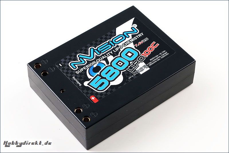 nVision Factory Pro Lipo 5800 100C 7.4V Kyosho NVO1124